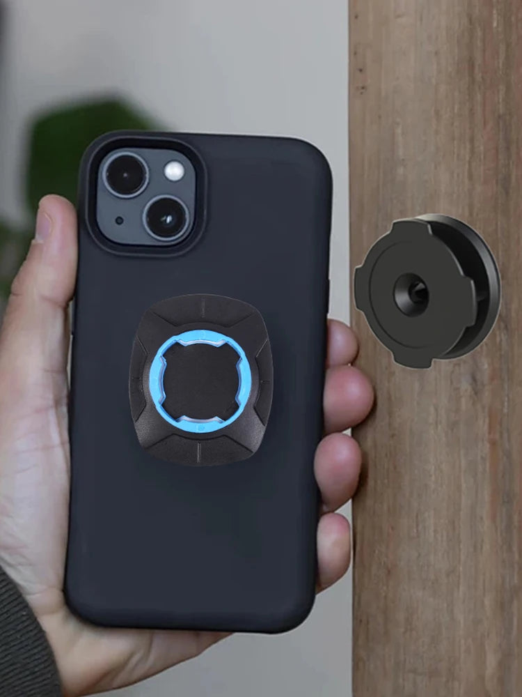 Phone Stand Wall Stickers Quick Release Wall Cellphone Mount Universal Phone Support Bracket for Home Room