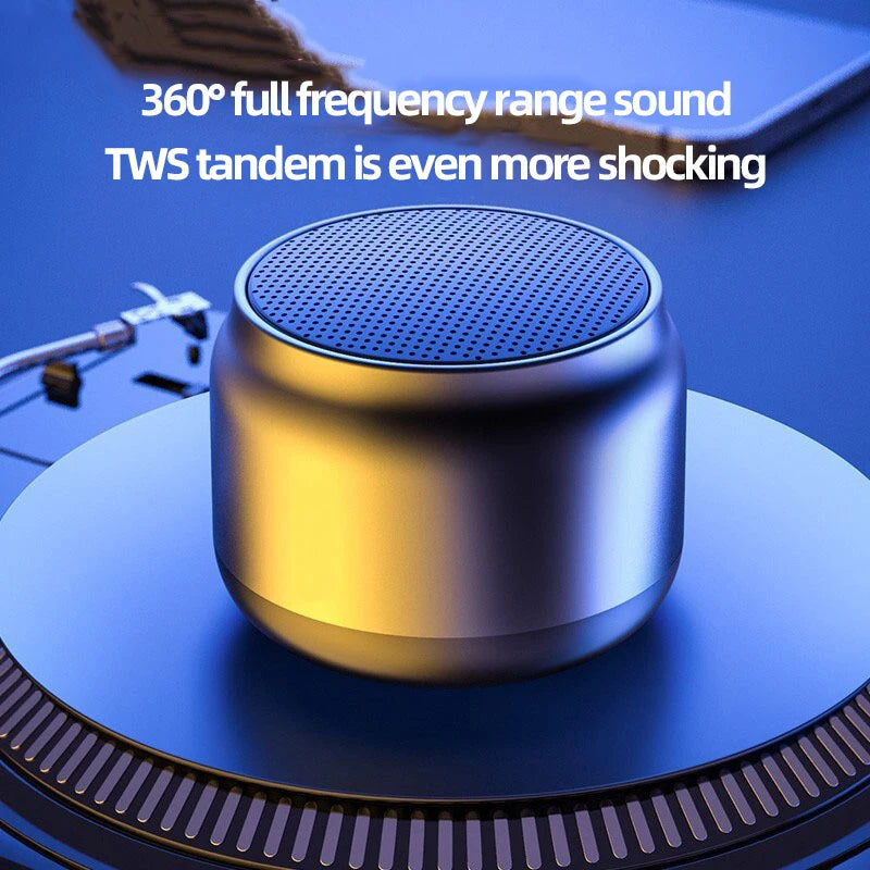 Wireless Bluetooth Speaker Portable Mini Outdoor Wireless Speakers Music Surround Loudspeaker HD Voice Shocking Bass