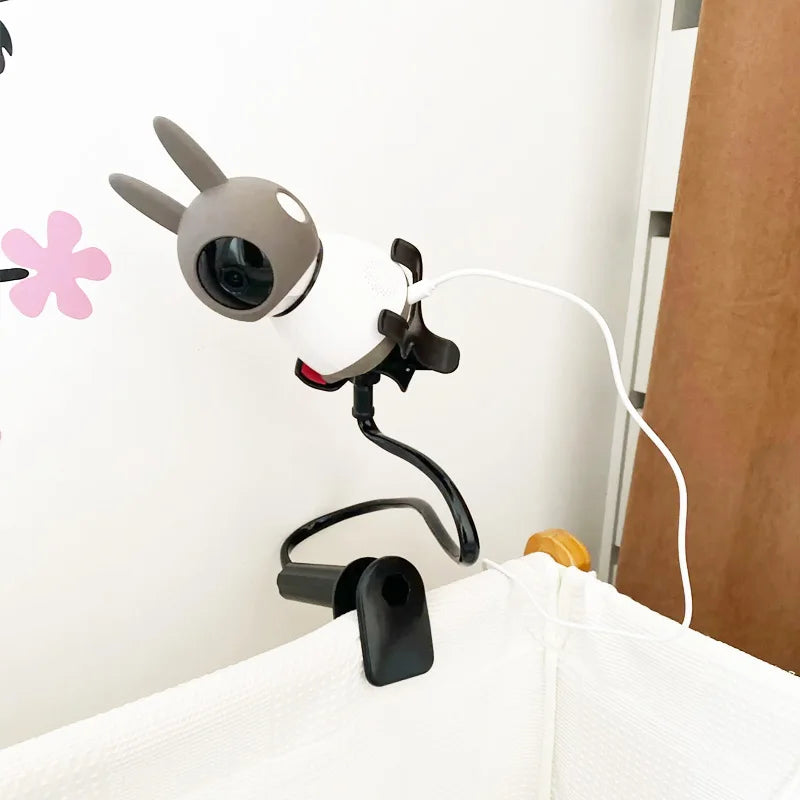New Camera Holder Stand for Baby Monitor Mount on Bed Cradle Multifunction Universal Adjustable Long Arm Bracket