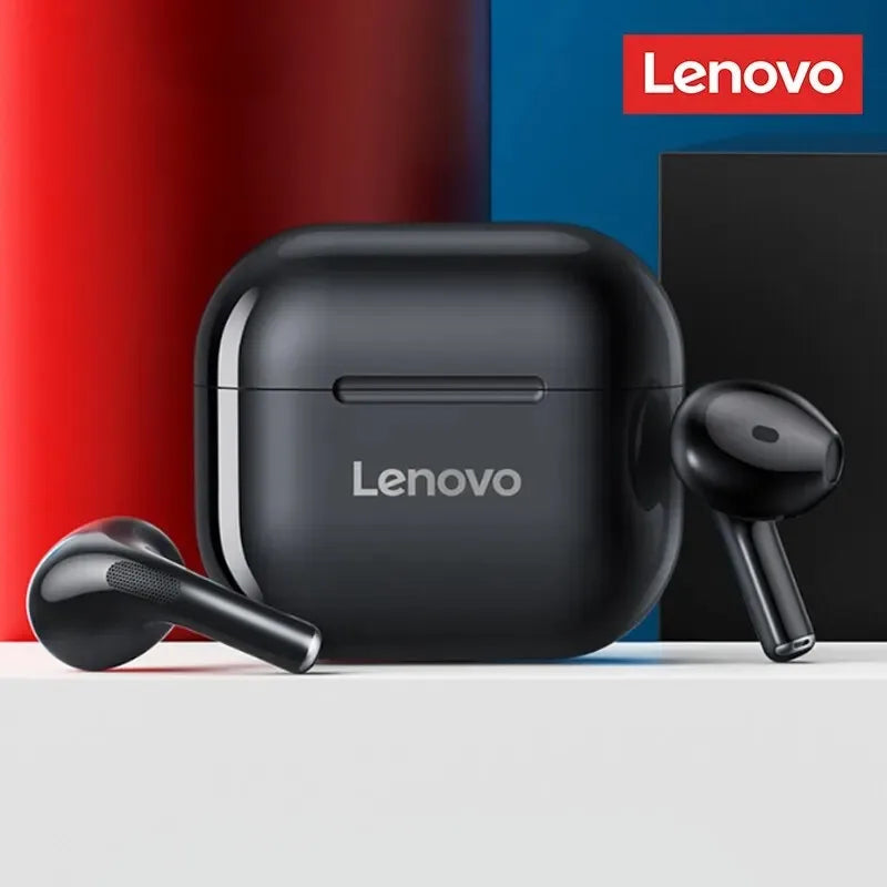 Lenovo LP40 Earphones TWS Wireless Bluetooth 5.0 Earbuds Bass Touch Control Stereo Noise Reduction Long Standby 230mAH